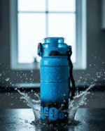 BIBAGO Insulated Stainless Steel Water Bottle | Leak-Proof Hot & Cold Gradient Thermos Flask with Carry Loop"650ml