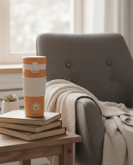 Insulated Stainless Steel Travel Mug | Leak-Proof Coffee Cup with Lid for Hot & Cold Drinks 500mL