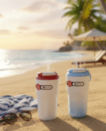 Premium Stainless Steel Insulated Tumbler | BAOYU Thermal Coffee Mug for Hot & Cold Drinks 450ml