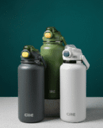 Cille Insulated Carry Handle Office Stainless Steel Drink Bottle Hot & Cold 1600mL