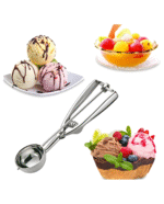 Professional Stainless Steel Ice Cream Scoop