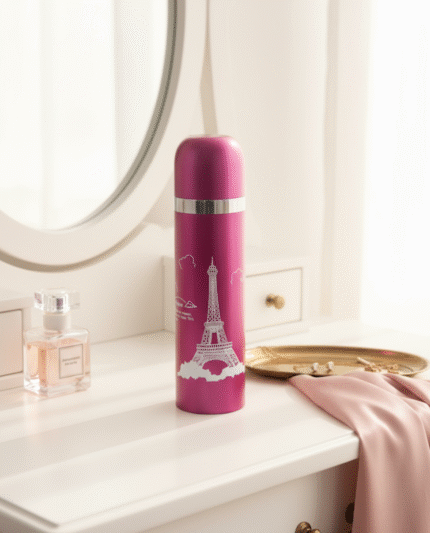 Eiffel Tower Stainless Steel Double Wall Insulated Hot & Cold Water Bottle 500ML