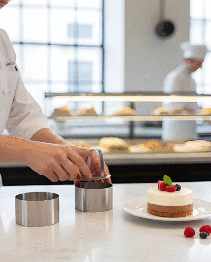Stainless Steel Cake Molds With Push-Pieces Molds For Small Cakes