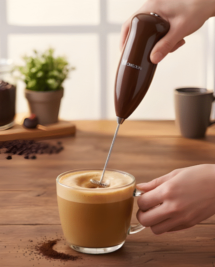 Electric coffee beater