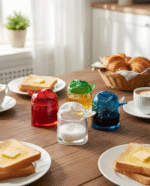 Acrylic Jam Jar with Spoon