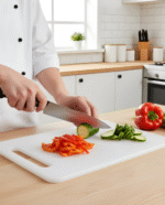 National Professional Plastic Cutting Board small/medium/large Vegetable Cutting Board Chopping Board - White