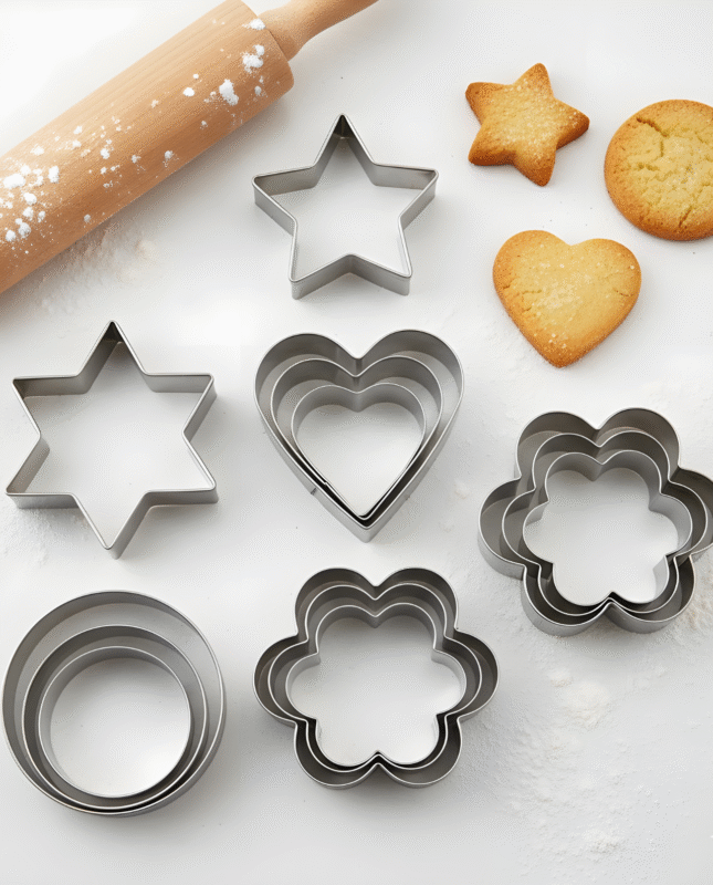 12 PCS STAINLESS STEEL COOKIE CUTTER