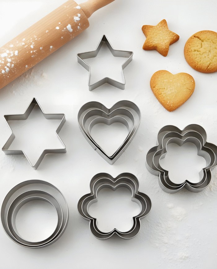 12 PCS STAINLESS STEEL COOKIE CUTTER