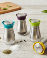 Stainless Steel Spice jar Shaker Set