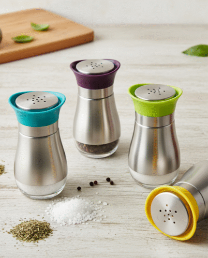 Stainless Steel Spice jar Shaker Set
