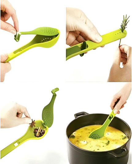 Flavour Infusing Spoon | Herb & Spice Infuser for Soups, Stews, and Broths | Reusable Bouquet Garni & Mulling Spice Holder