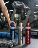 Sports Water Bottle, Vacuum bottle for Gym, Jogging, School, etc. Classic Design Unisex.