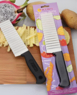 stainless steel Crinkle Fries Cutter Knife Potato Slicer