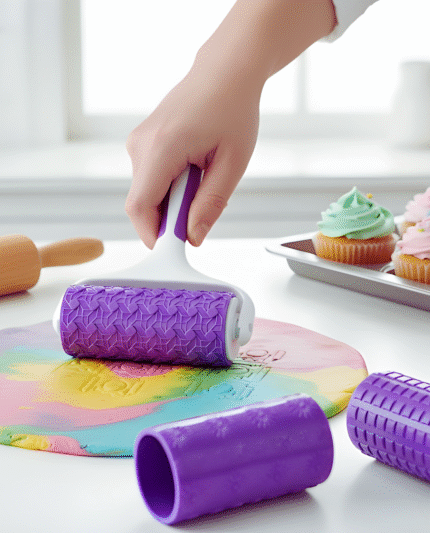 Cakes Pattern Emboser Roller