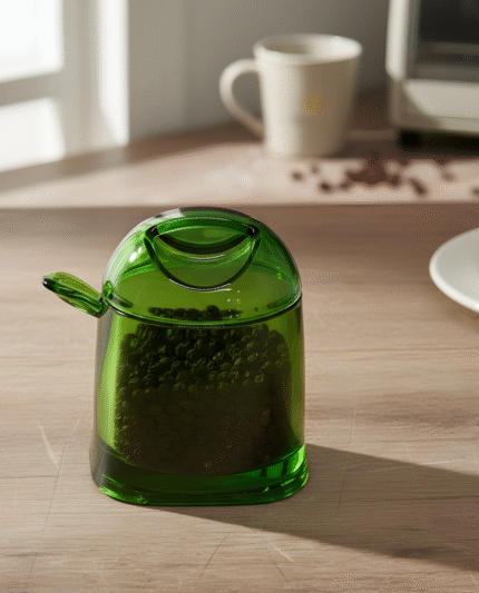 Acrylic Jam Jar with Spoon