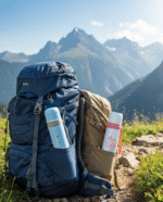 Sports Water Bottle, Vacuum bottle for Gym, Jogging, School, etc. Classic Design Unisex.