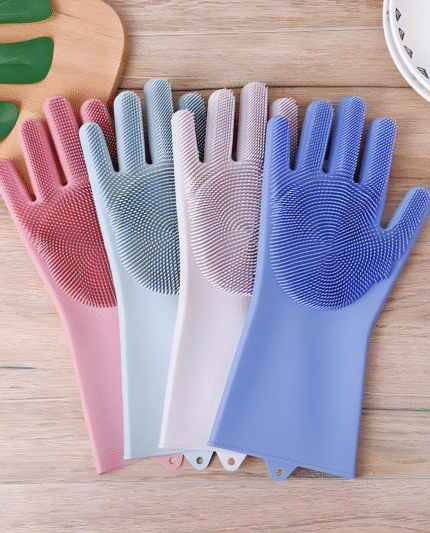 Multi-Purpose Silicone Washing Gloves