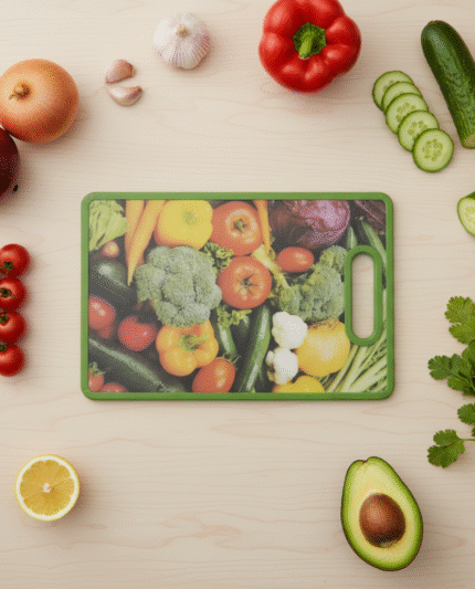 Solid Plastic Vegetables and Fruits Chopping Board Rectangle