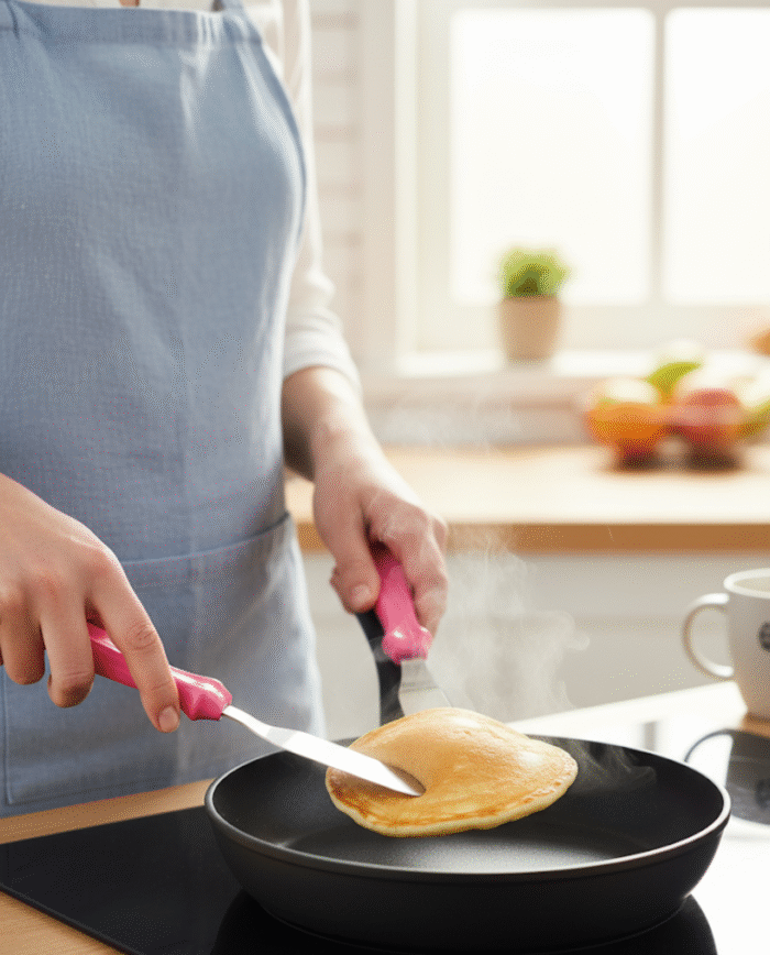 3-Piece Stainless Steel Baking Spatula Set